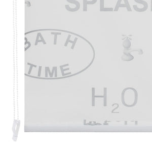 Tenda a rullo per doccia 100 x 240 cm paraspruzzi 02_0005633