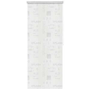 Tenda a Rullo per Doccia 120x240 cm Schizzi 142873