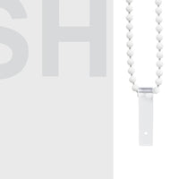 Tenda a Rullo per Doccia 140x240 cm con Scritta Splash