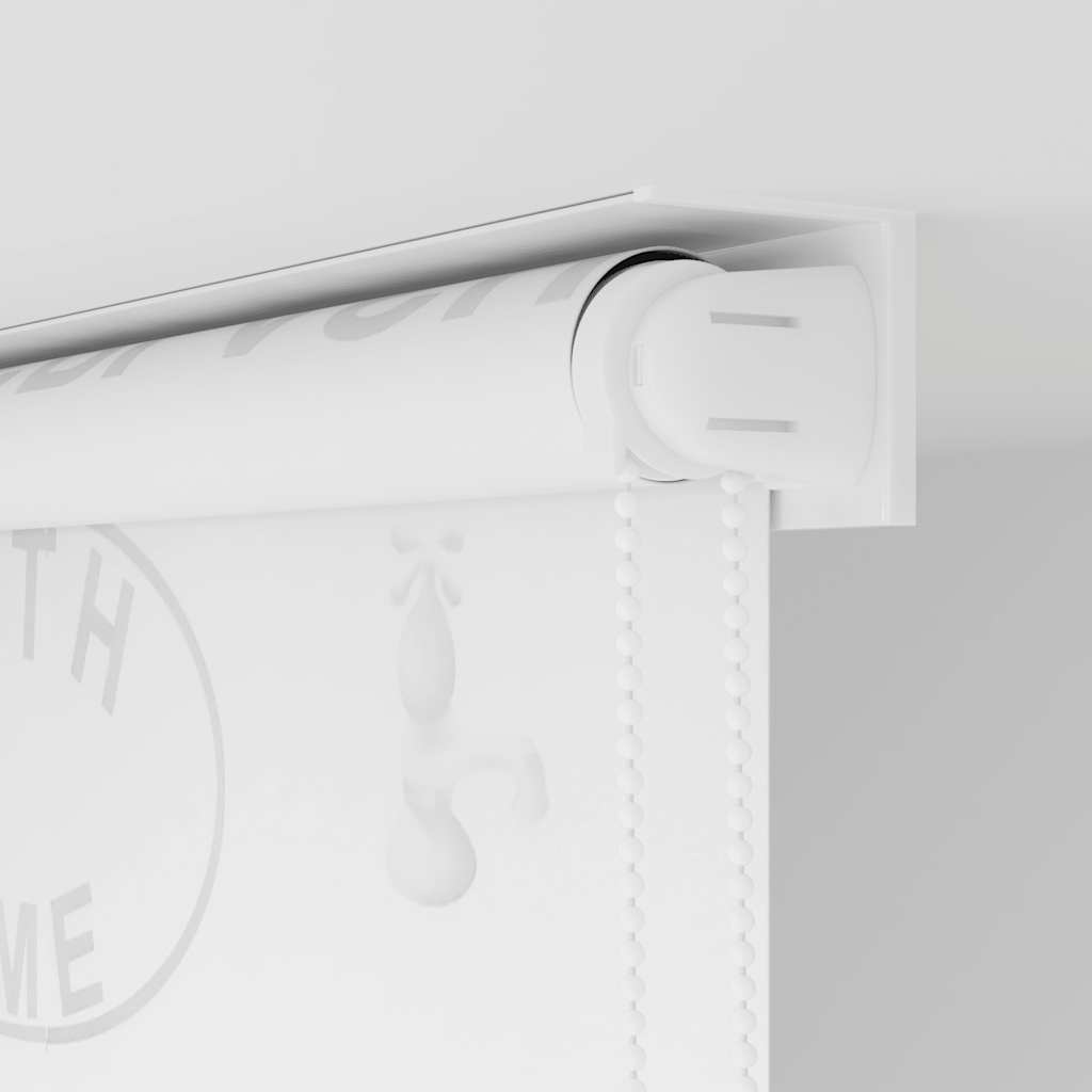 Tenda a Rullo per Doccia 140x240 cm Schizzi 142874