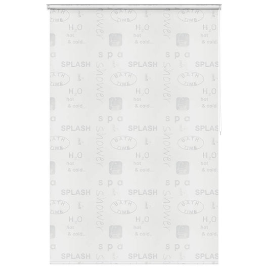 Tenda a Rullo per Doccia 160x240 cm Schizzi 142875