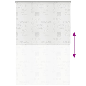 Tenda a Rullo per Doccia 160x240 cm Schizzi 142875