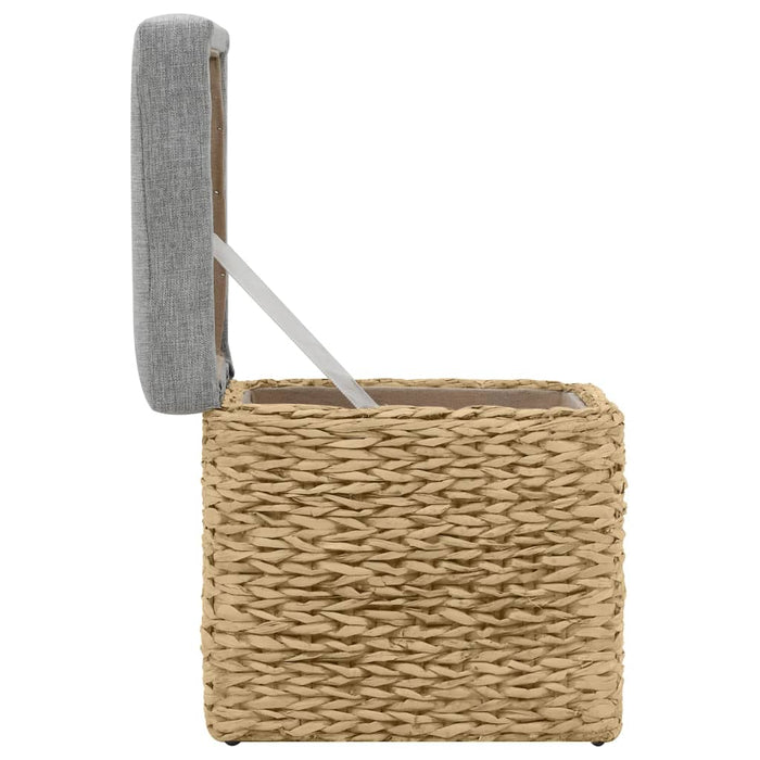 Set Pouf 2 pz in Giunco Grigio 246109