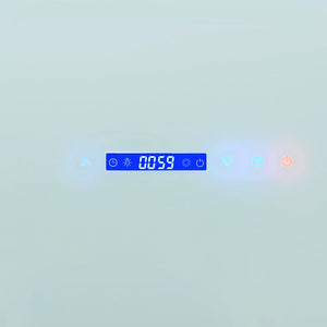 Cappa Aspirante a Muro Acciaio Inox 756 mÂ³/h 60 cm Bianca