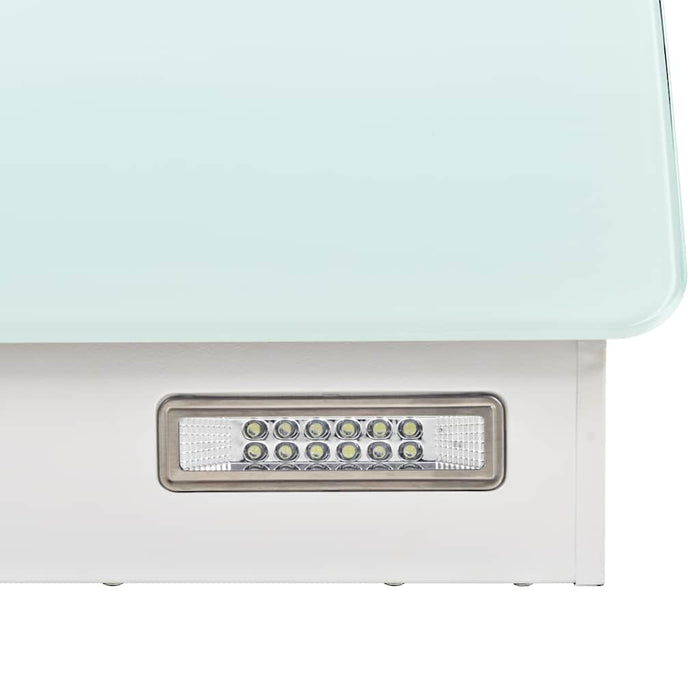 Cappa Aspirante a Muro Acciaio Inox 756 m³/h 60 cm Bianca 50702