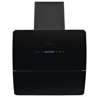 Cappa Aspirante a Muro Acciaio Inox 756 mÂ³/h 60 cm Nera