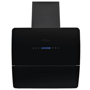 Cappa Aspirante a Muro Acciaio Inox 756 mÂ³/h 60 cm Nera