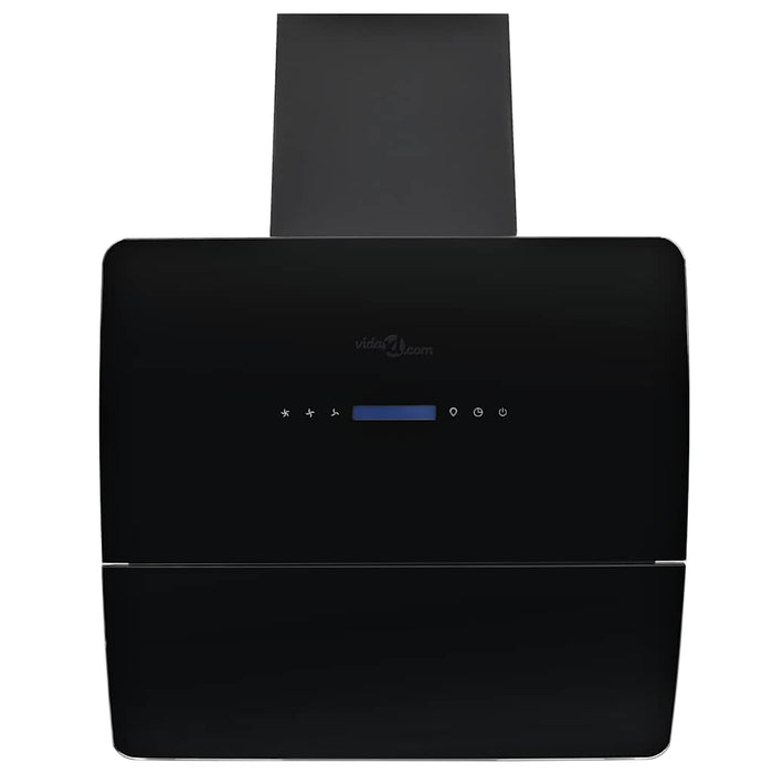 Cappa Aspirante a Muro Acciaio Inox 756 m³/h 60 cm Nera 50703