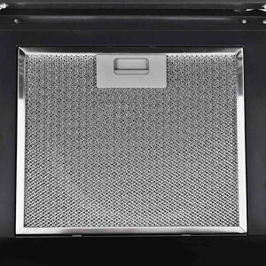 Cappa Aspirante a Muro Acciaio Inox 756 m³/h 60 cm Nera 50703