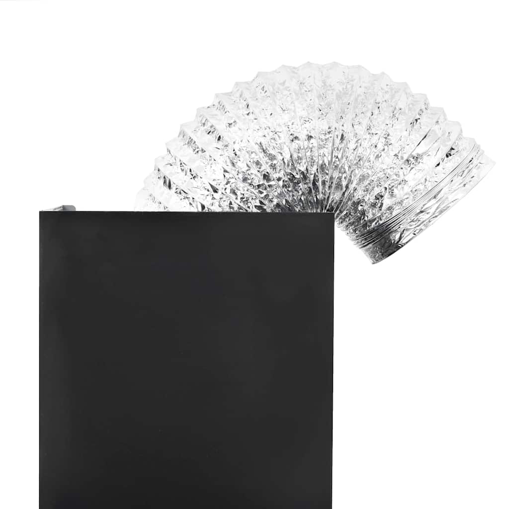 Cappa Aspirante a Muro Acciaio Inox 756 mÂ³/h 60 cm Nera