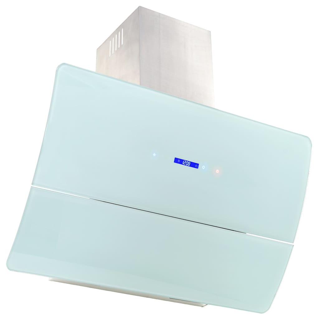 Cappa Aspirante a Muro Acciaio Inox 756 mÂ³/h 90 cm Bianca cod mxl 19697