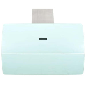 Cappa Aspirante a Muro Acciaio Inox 756 m³/h 90 cm Bianca 50704