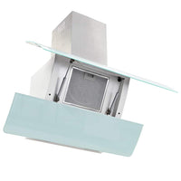 Cappa Aspirante a Muro Acciaio Inox 756 mÂ³/h 90 cm Bianca cod mxl 19697