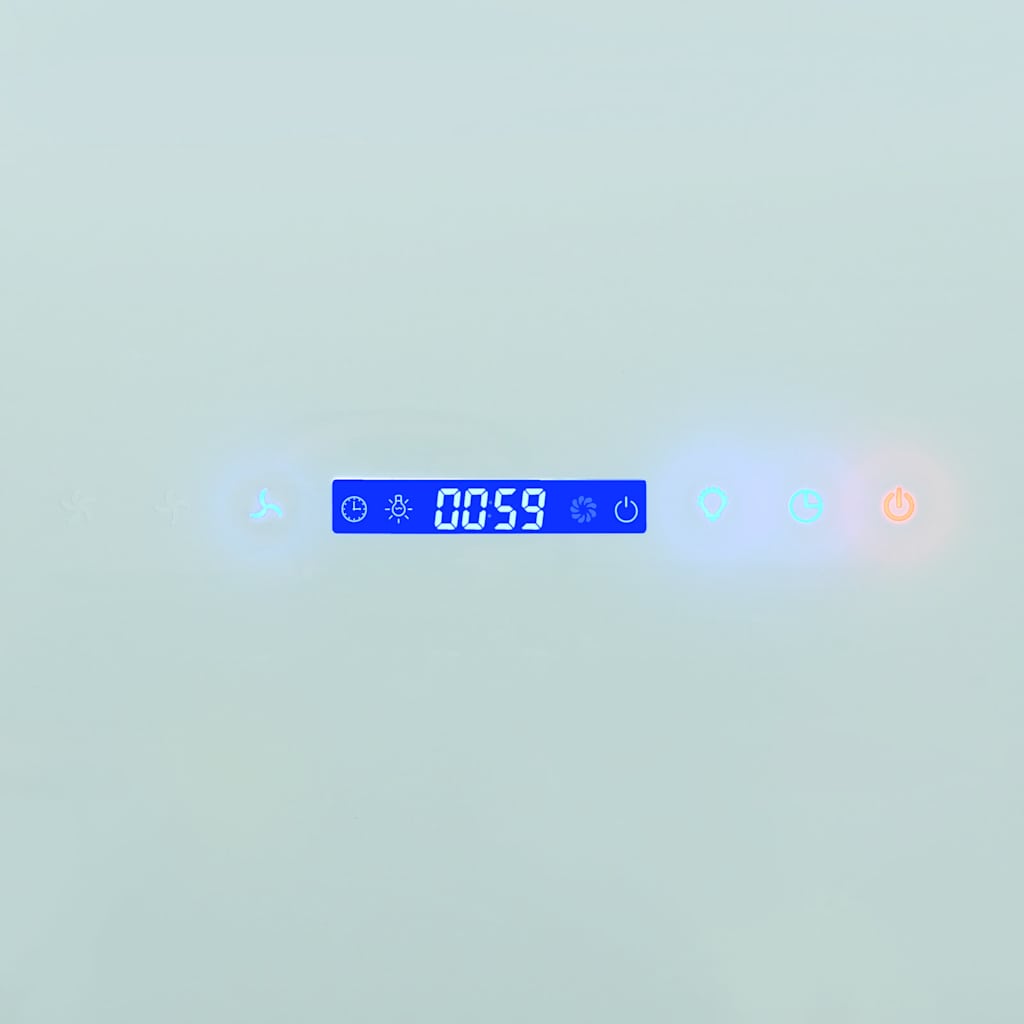 Cappa Aspirante a Muro Acciaio Inox 756 mÂ³/h 90 cm Bianca cod mxl 19697