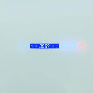 Cappa Aspirante a Muro Acciaio Inox 756 mÂ³/h 90 cm Bianca cod mxl 19697