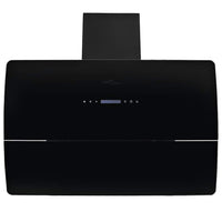 Cappa Aspirante a Muro Acciaio Inox 756 mÂ³/h 90 cm Nera cod mxl 13303