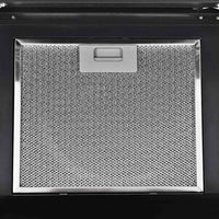 Cappa Aspirante a Muro Acciaio Inox 756 m³/h 90 cm Nera 50705