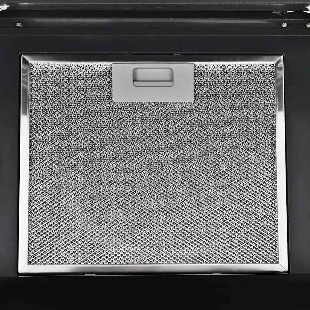 Cappa Aspirante a Muro Acciaio Inox 756 mÂ³/h 90 cm Nera cod mxl 13303