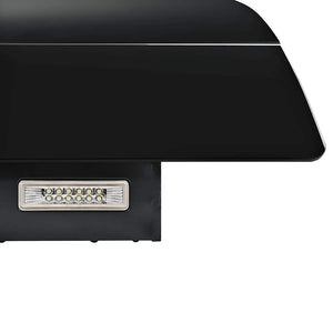 Cappa Aspirante a Muro Acciaio Inox 756 mÂ³/h 90 cm Nera cod mxl 13303