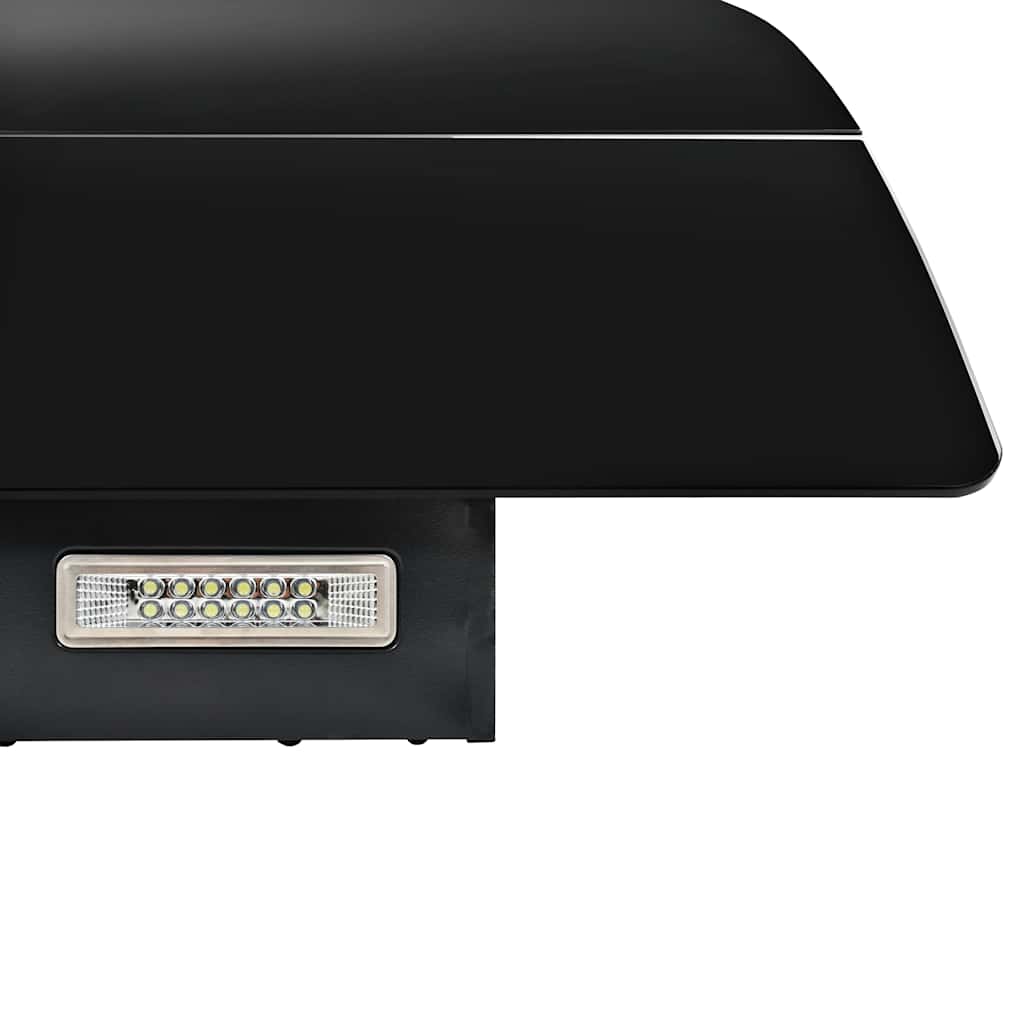 Cappa Aspirante a Muro Acciaio Inox 756 m³/h 90 cm Nera 50705