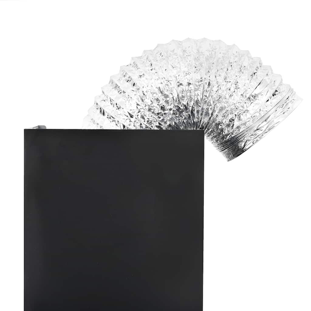 Cappa Aspirante a Muro Acciaio Inox 756 m³/h 90 cm Nera 50705