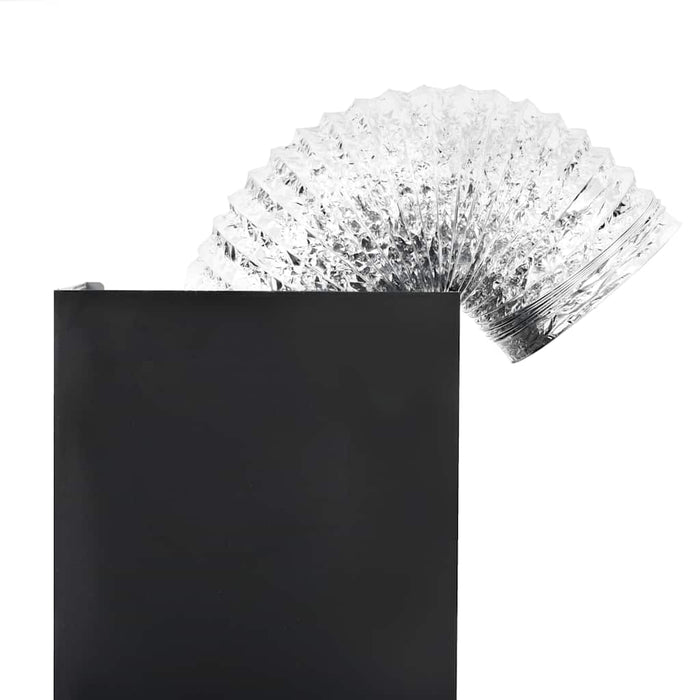 Cappa Aspirante a Muro Acciaio Inox 756 m³/h 90 cm Nera 50705