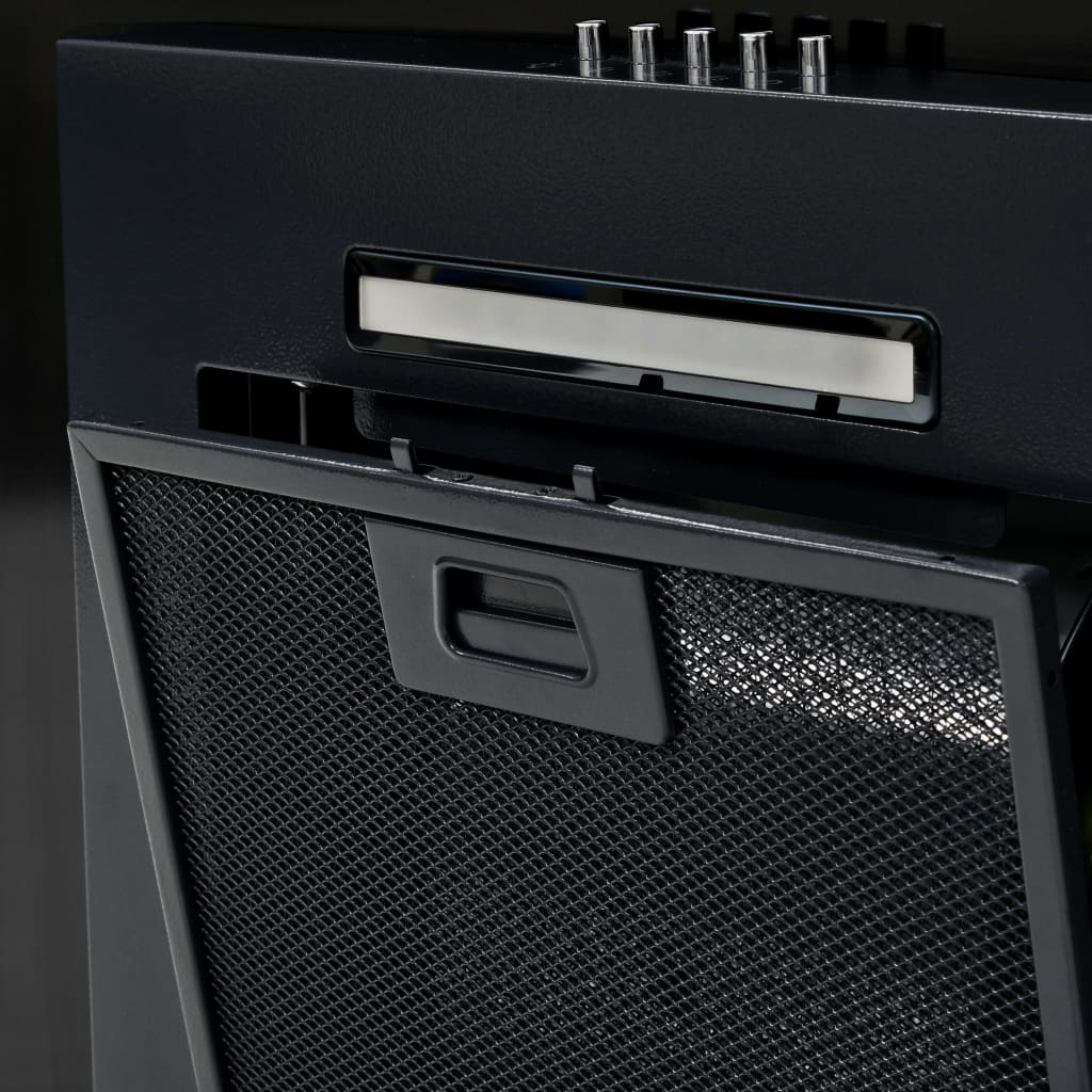 Cappa parete inox 756 m³/h 60 cm nera 02_0005876