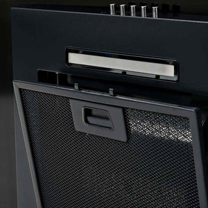 Cappa Aspirante a Muro Acciaio Inox 756 mÂ³/h 60 cm Nera cod mxl 12926