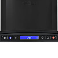 Cappa Aspirante a Muro Acciaio Inox 756 mÂ³/h 90 cm Nera cod mxl 15043