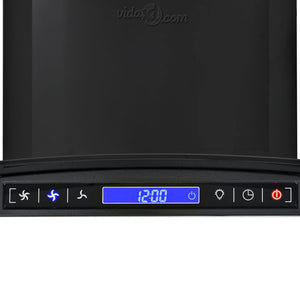 Cappa parete inox 756 m³/h 90 cm nero 02_0005864