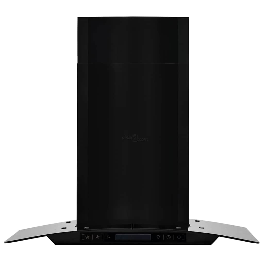 Cappa Aspirante a Muro Acciaio Inox 756 mÂ³/h 60 cm Nera cod mxl 6818