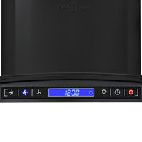 Cappa Aspirante a Muro Acciaio Inox 756 m³/h 60 cm Nera 50709