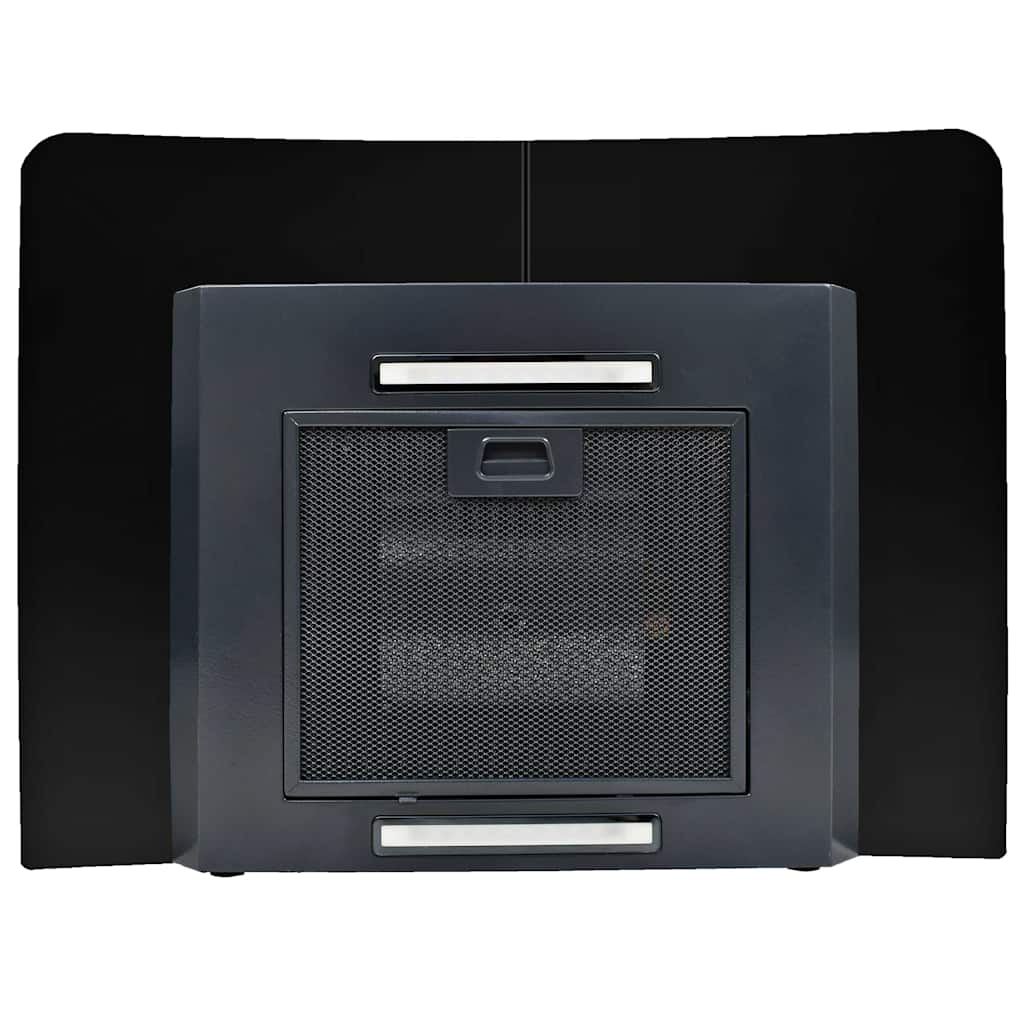 Cappa Aspirante a Muro Acciaio Inox 756 mÂ³/h 60 cm Nera cod mxl 6818