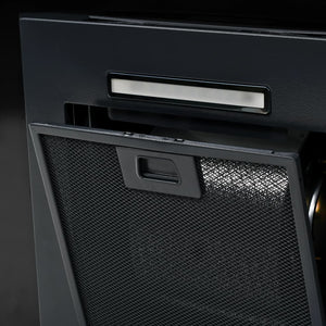 Cappa parete inox 756 m³/h 60 cm nero 02_0005842