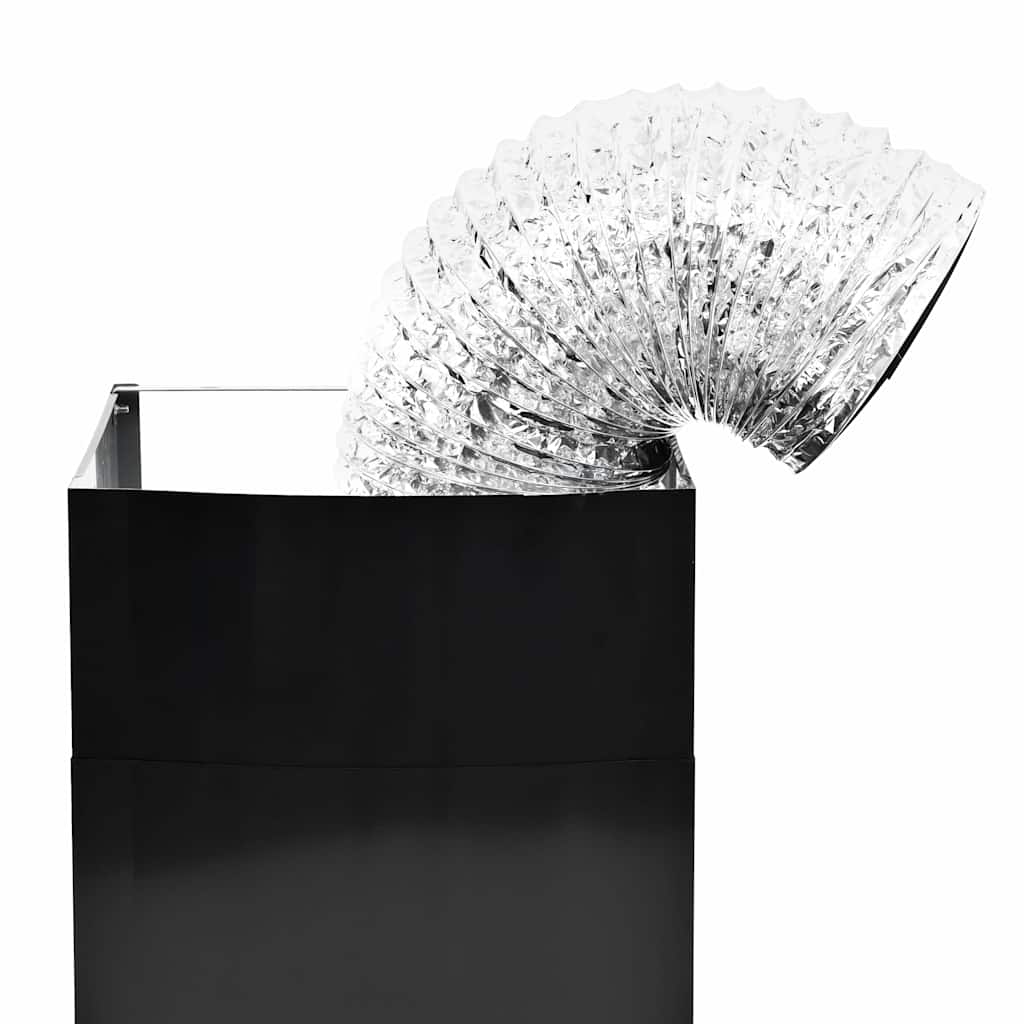 Cappa Aspirante a Muro Acciaio Inox 756 mÂ³/h 60 cm Nera cod mxl 6818