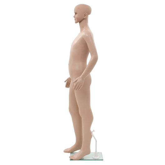 Manichino Bambino Figura Intera Base in Vetro Beige 140 cm 142931