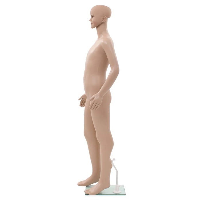 Manichino Bambino Figura Intera Base in Vetro Beige 140 cm 142931