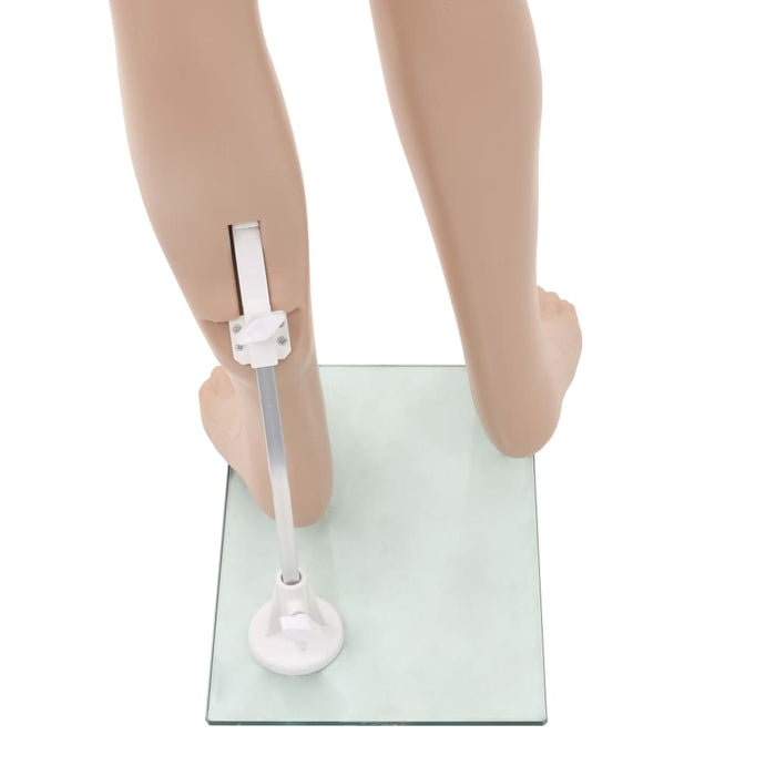 Manichino Bambino Figura Intera Base in Vetro Beige 140 cm 142931