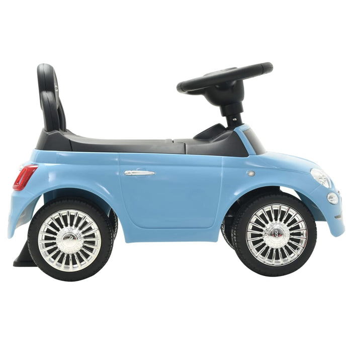 Fiat 500 cavalcabile blu 02_0005265