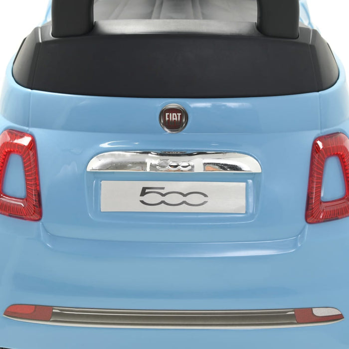 Fiat 500 cavalcabile blu 02_0005265