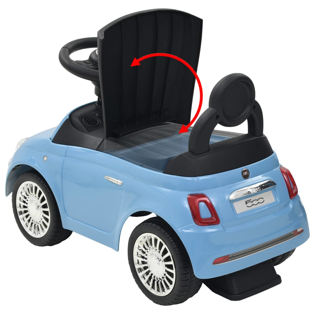 Fiat 500 cavalcabile blu 02_0005265