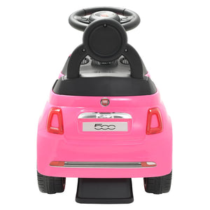 Auto per Bambini Fiat 500 Rosa
