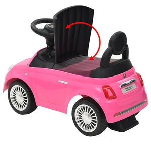 Auto per Bambini Fiat 500 Rosa