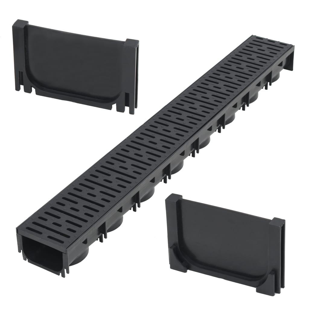 Canali di drenaggio in plastica 1 mt 02_0002991