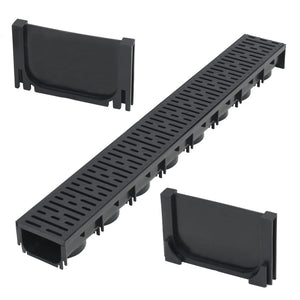 Canali di drenaggio in plastica 1 mt 02_0002991