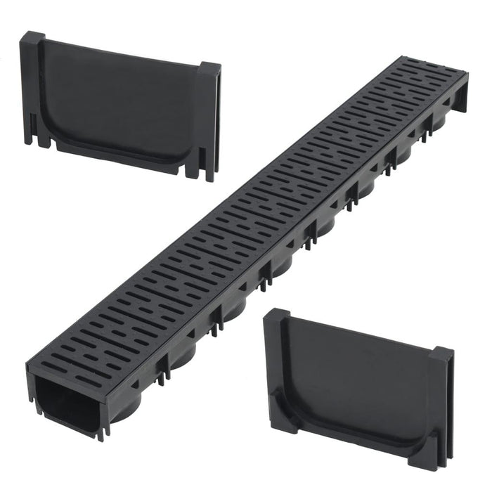 Canali di drenaggio in plastica 1 mt 02_0002991