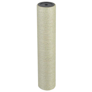 Tiragraffi per gatti nido giocattolo animali di peluche 8 x 40 cm 10 mm beige 3702031