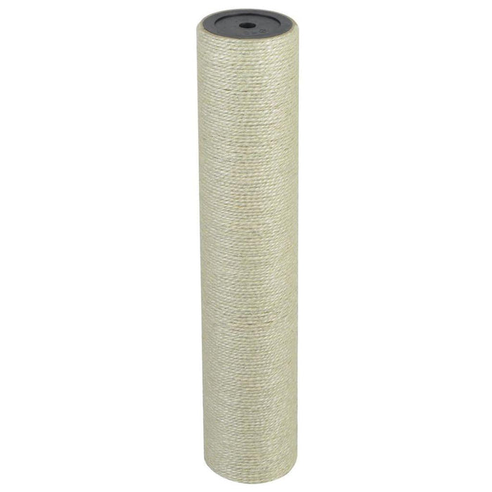 Tiragraffi per gatti nido giocattolo animali di peluche 8 x 40 cm 10 mm beige 3702031