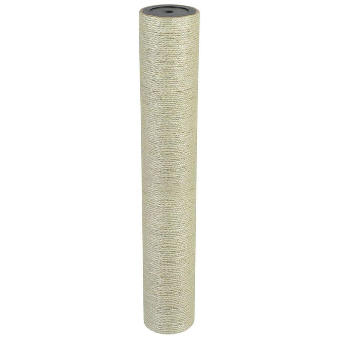 Tiragraffi per gatti nicchia peluche 8 x 50 cm 8 mm beige 3702098