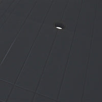 Set da Pranzo da Giardino 5 pz in Plastica Antracite 275084